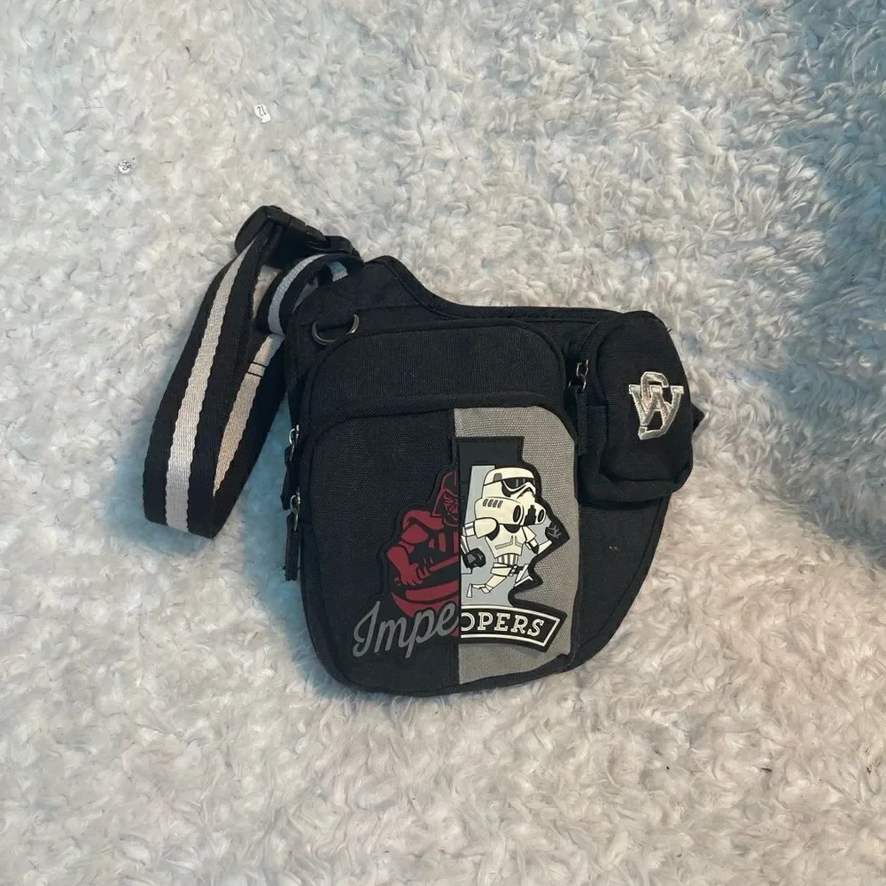 Disney Parks Star Wars Galaxy’s Edge Darth Vader Stormtrooper Messenger Bag